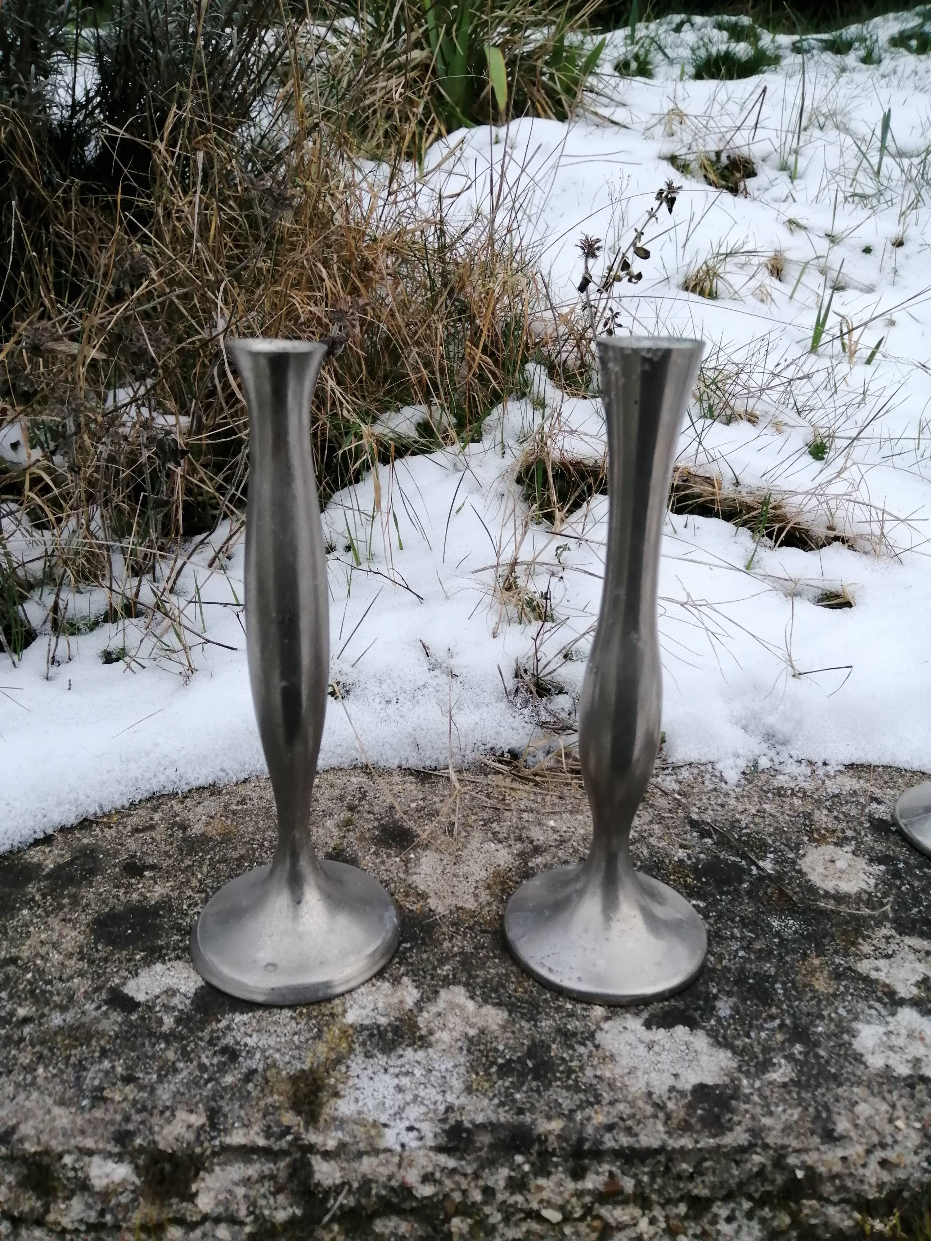 Trio of candlesticks