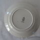3 EVIAN flat plates old earthenware 482112 Luneville pink blue