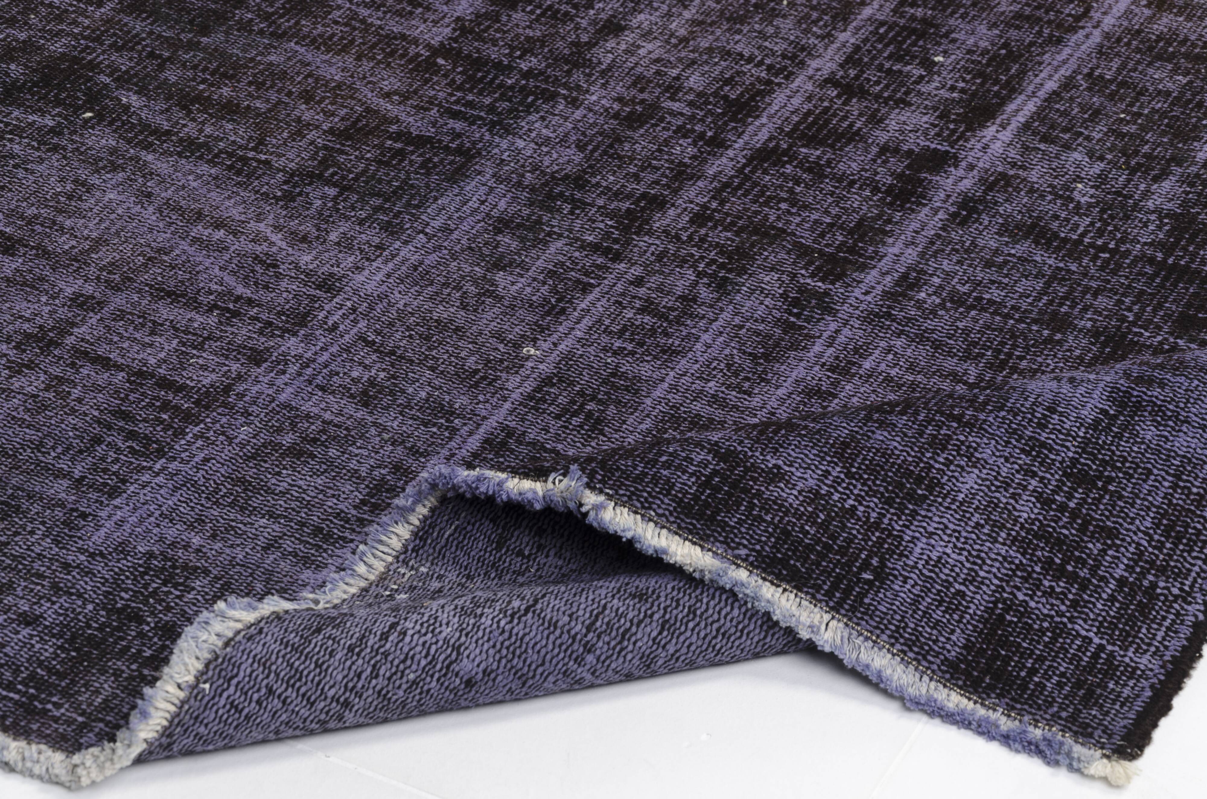 Dark Gray Anatolian Decorative Carpet