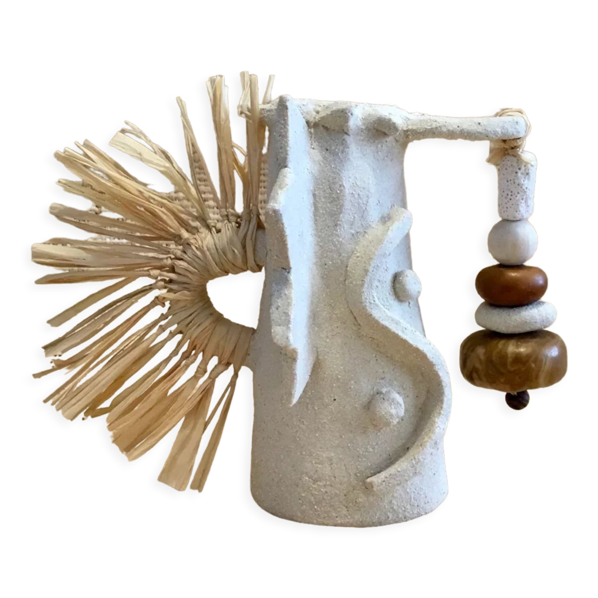 Sandstone candle holder