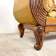 Antique french empire daybed with original velvet upholstery
