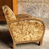 Art deco club armchair