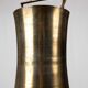 Paire de suspensions en laiton, forme sablier, 1960