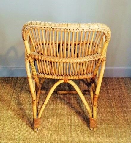 Fauteuil en rotin