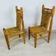Wood and rope chair