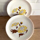 9 Sovirel opaline dessert plates
