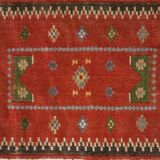 Soumak Kilim Rug in Wool – 95x52cm