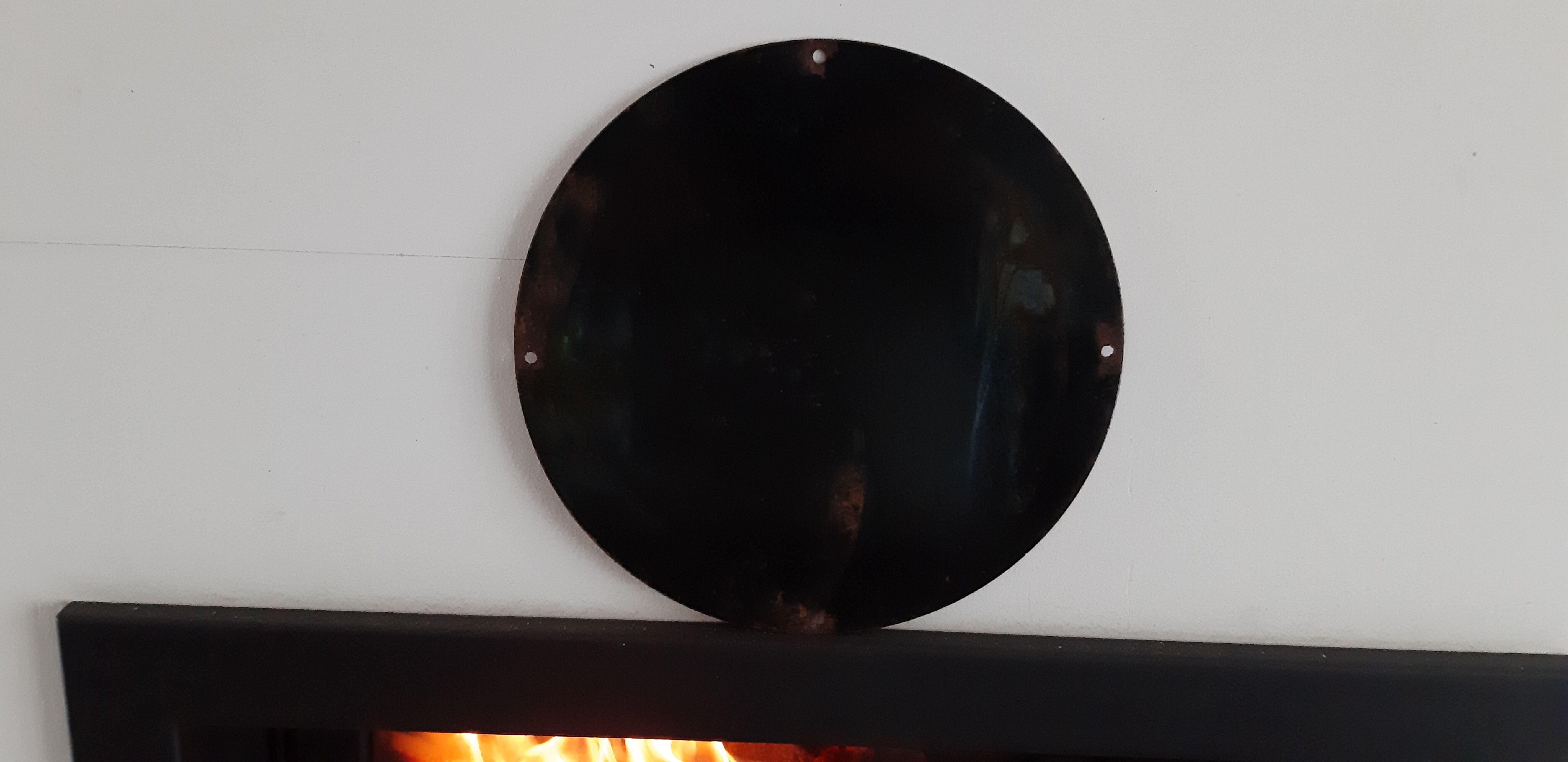 Enamelled plate ESSO 1962