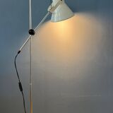 Petit lampadaire flexible blanc vintage