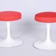 Mid-Century Aluminium Seating Set by Eero Saarinen, Germany, 1950s, Set of 5
