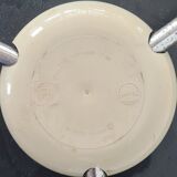 Set of two black "Dot" stools by Arne Jacobsen for Fritz Hansen