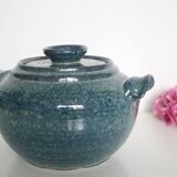 Handcrafted pottery soup tureen