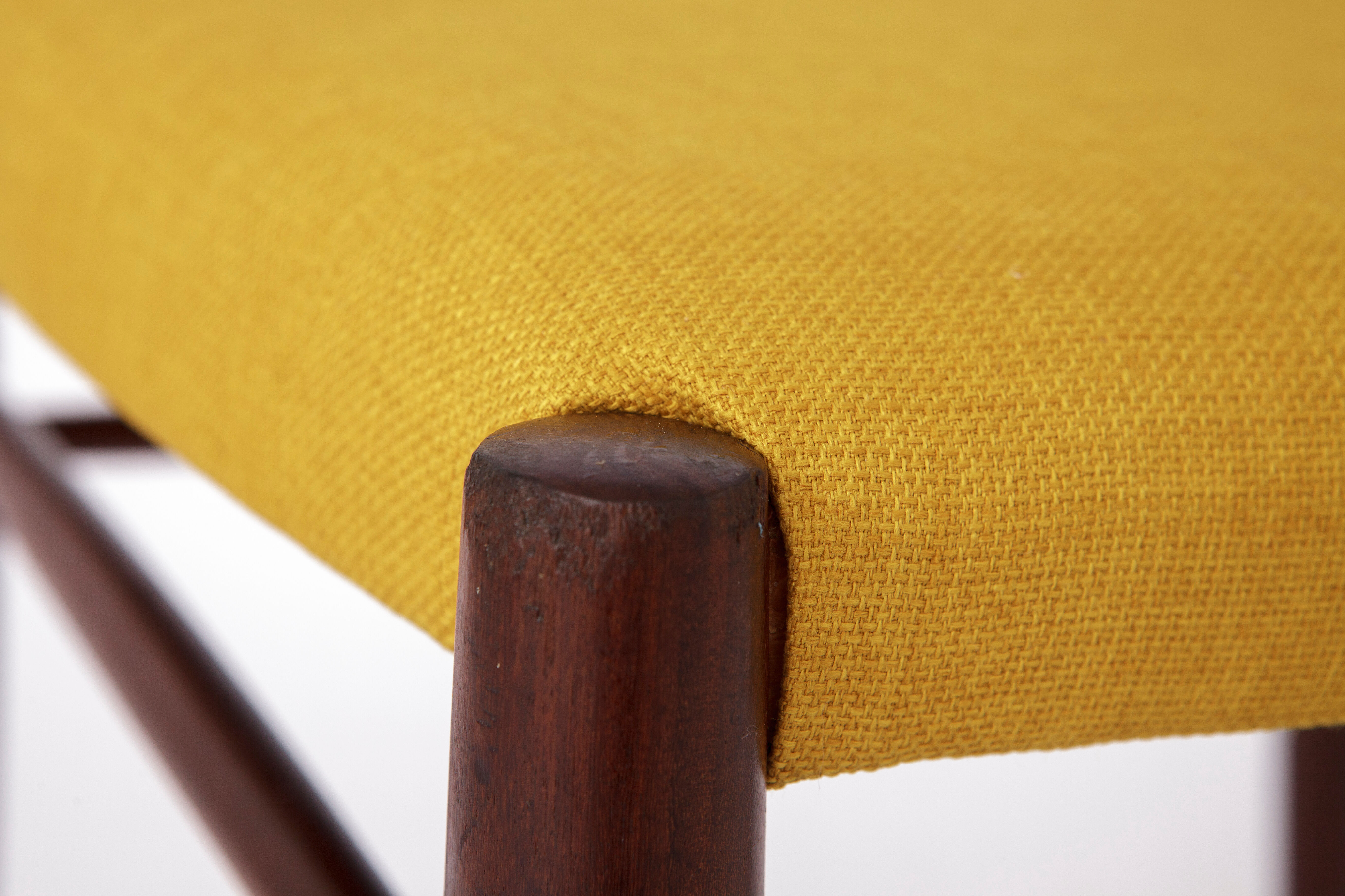 Midcentury Teak Desk Chair Lübke 1960s Vintage