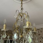 lustre interieur verre et métal