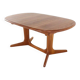 Oval 2x extendable dining table XL 'Nymindegab' - danish design vintage