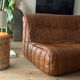 Vintage leather sofa