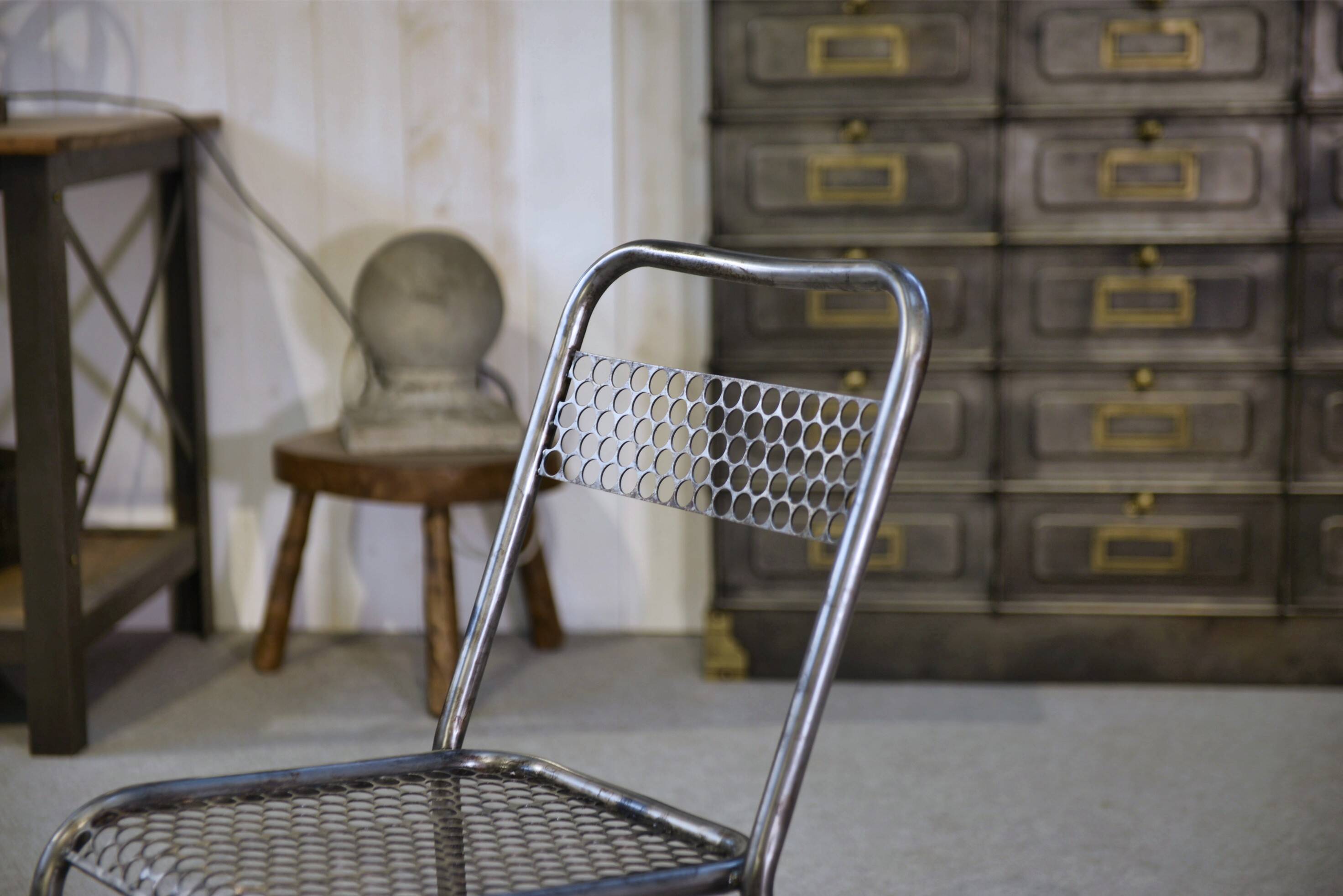 Pair of chairs attributed to René Malaval 1950s