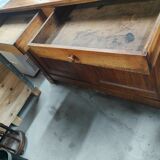 Antique solid wood sideboard