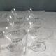 6 crystal Champagne glasses