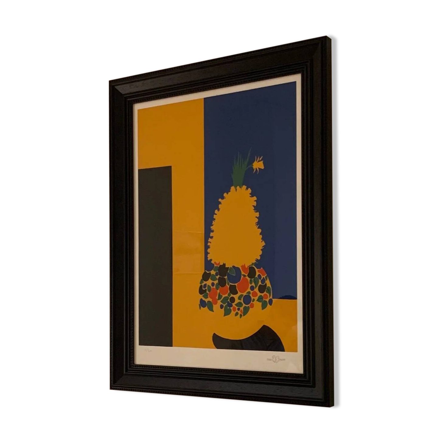 Paloma Picasso untitled silkscreen print
