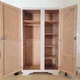 Renovated vintage wardrobe