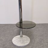 Space age side table or end table, France circa 1970.