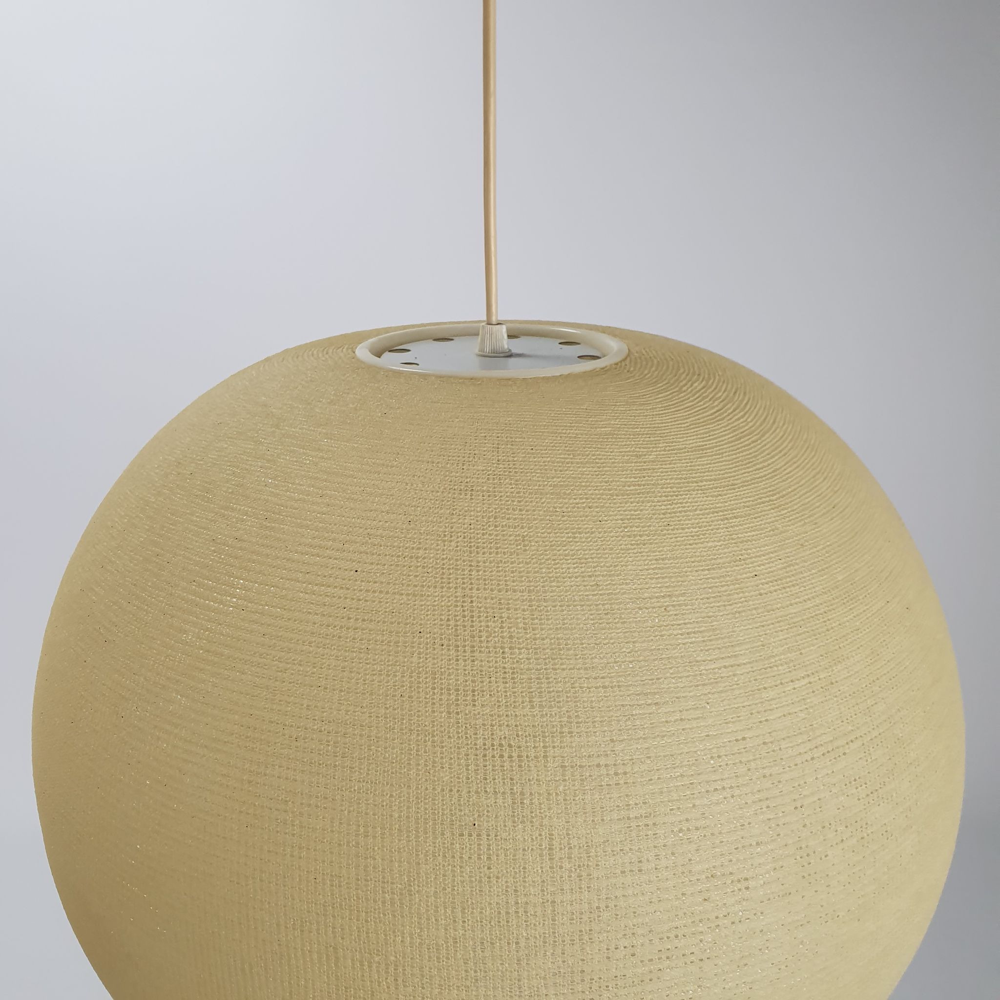 Mid century plastic lampion bollamp, 1960s