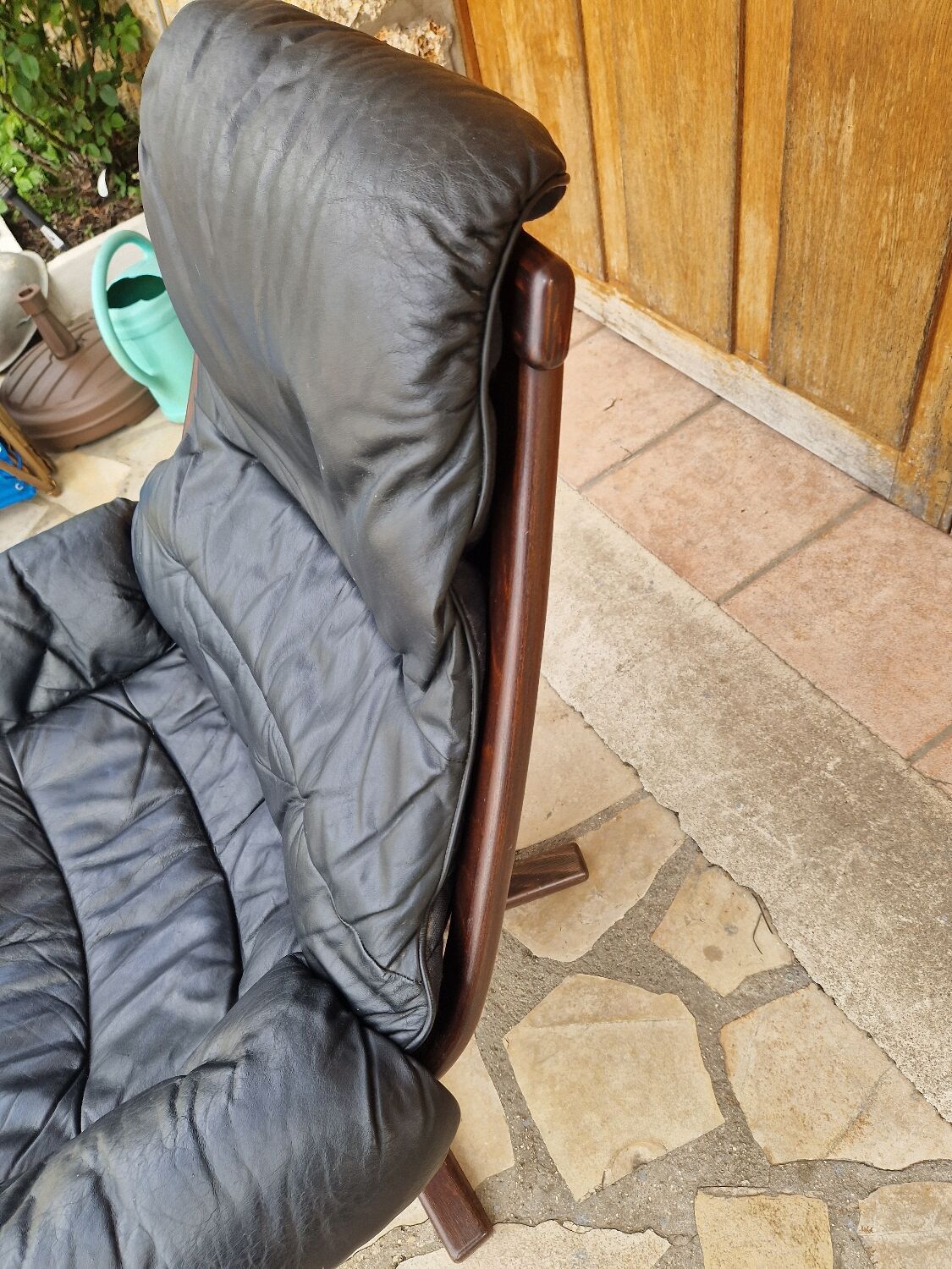 Nassjo Scandinavian armchair by Gote Mobler, Sweden