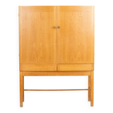 Armoire Scandinave en Chêne par Gunnar Myrstrand pour Källemo – Suède, 1960
