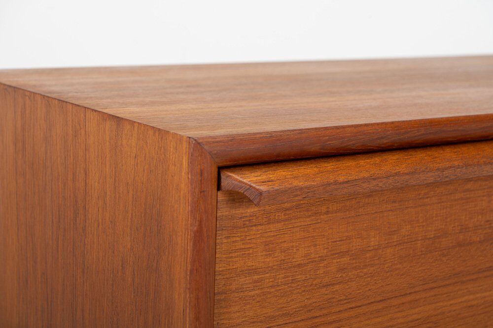 Teak shoe cabinet by G.V. Møbler, 1960s