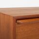 Teak shoe cabinet by G.V. Møbler, 1960s