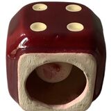 Bougeoirs en forme de dé