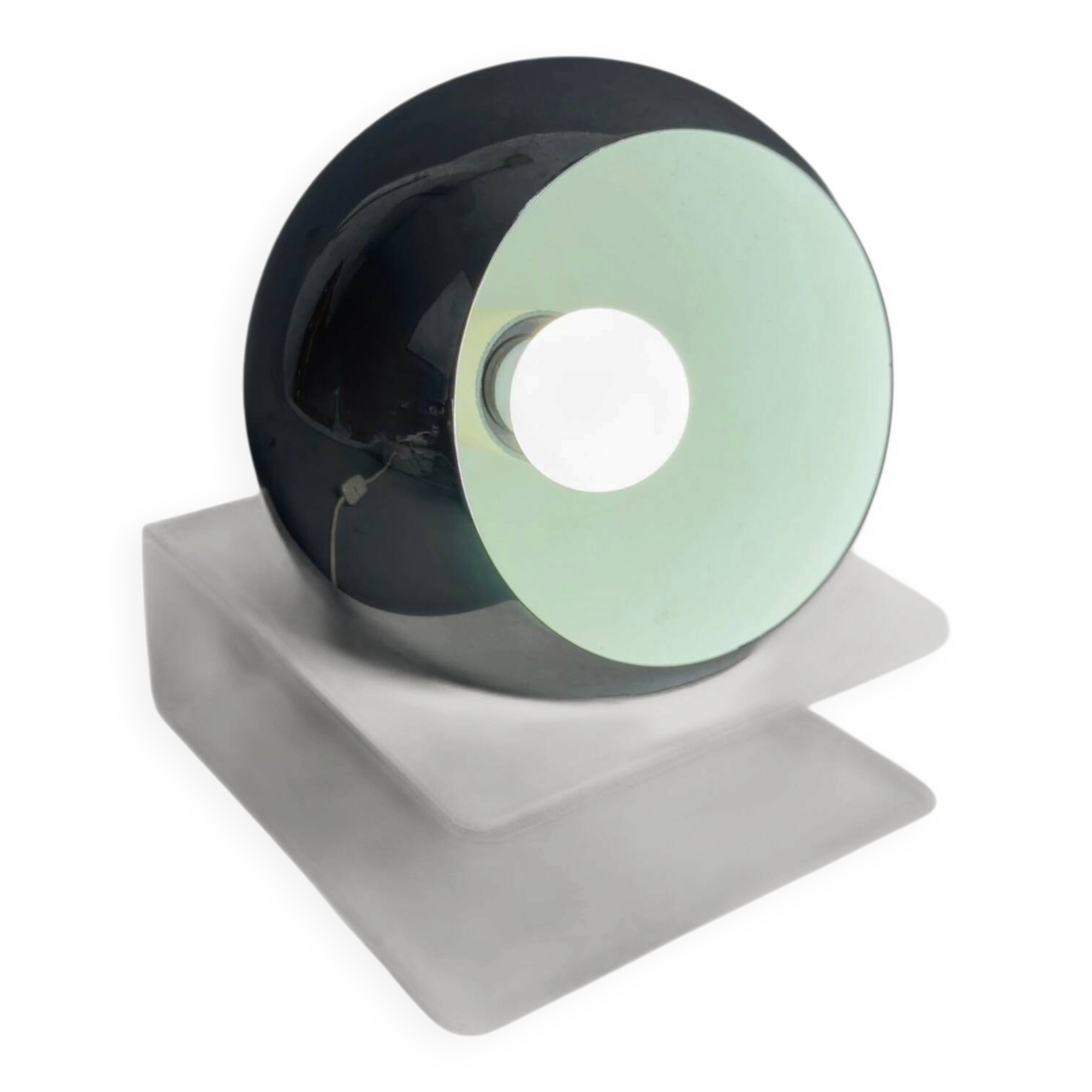 Metal Table Lamp Orb Eye Goffredo Reggiani Design Space Age Years '