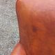 Art deco leather club chair from the 1930s