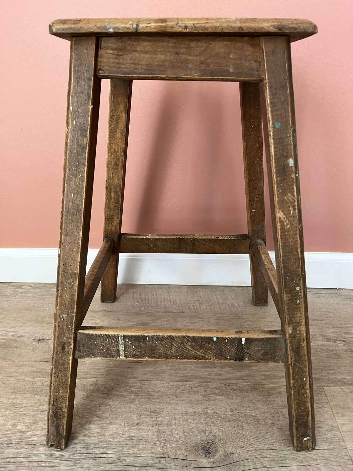 Wooden stool