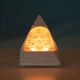 Egyptian stone table lamp, vintage 70s/80s mood lamp.
