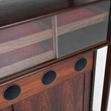 Knud Bent dry bar in rosewood Dyrlund Denmark 1960