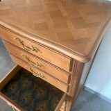 Semainier, commode 7 tiroirs en bois massif
