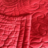 Wool inner butt bedspread