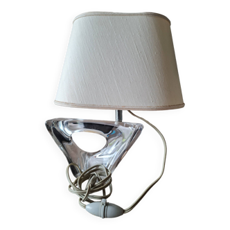 Daum lamp in sailboat shape and lampshade (not original)