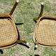 Pair of bistrots chairs J&J Khon