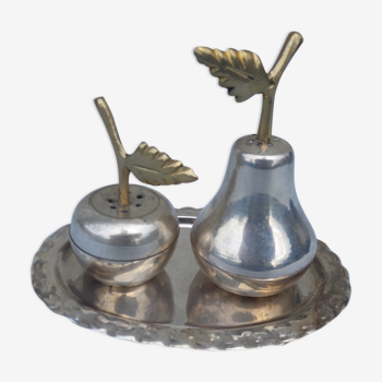 Salière poivrière pomme poire