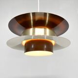 1970s Metal Space Age Pendant Light, Germany