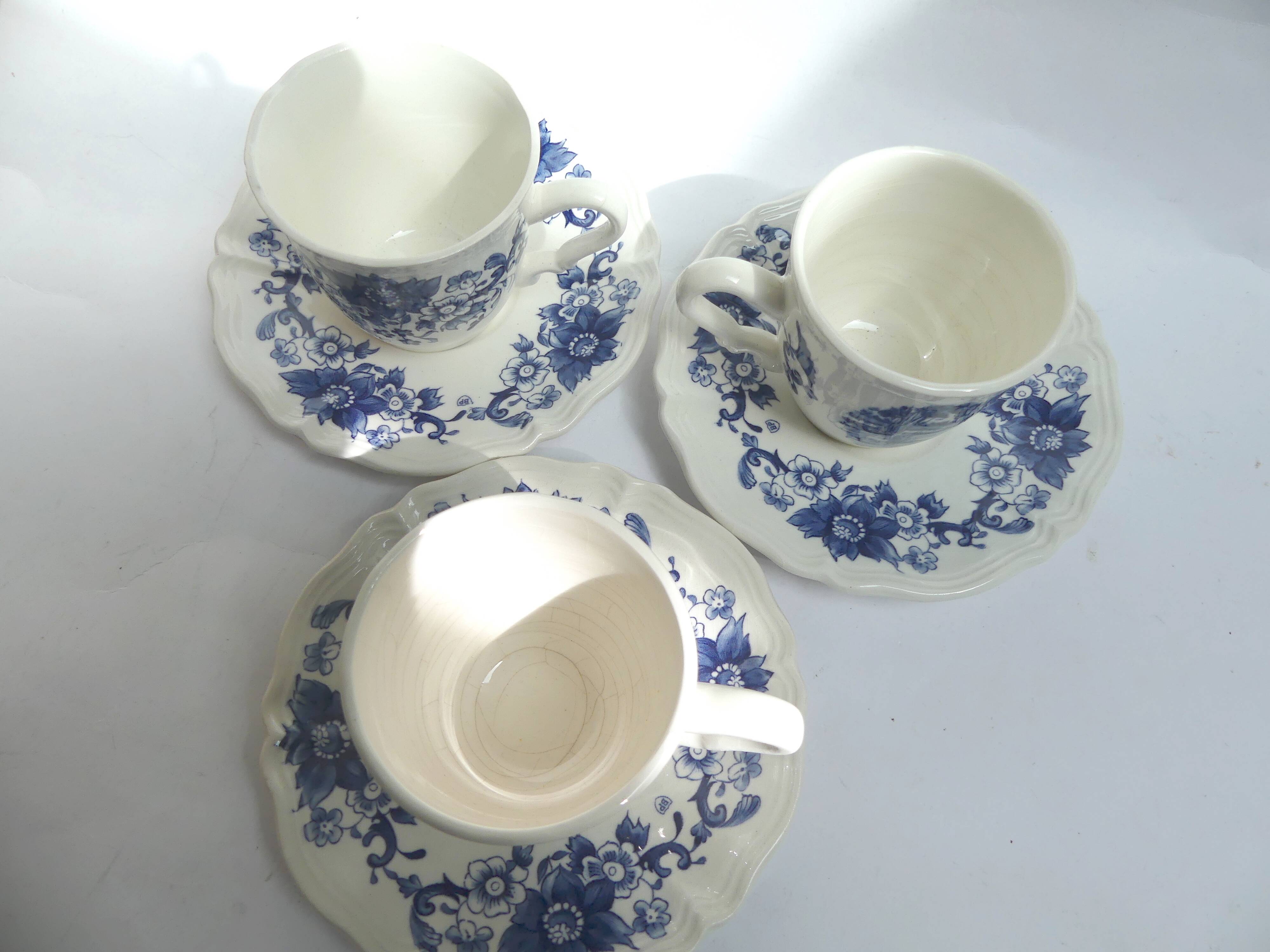 Tasses à café Sarreguemines
