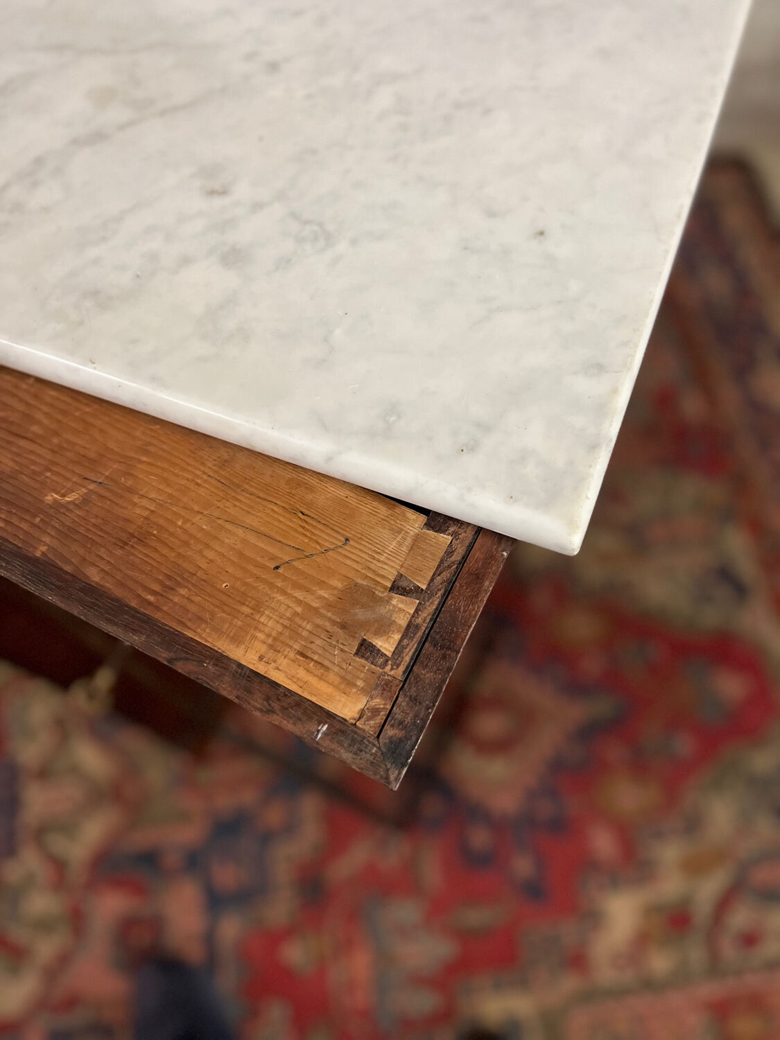 Buffet With Projection At Support Height In Rosewood From Restoration Period 19th Century