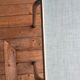 Green formica chairs