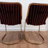 Une paire de chaises Italie années 1970