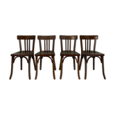 Set of 4 chairs vintage bistro 50