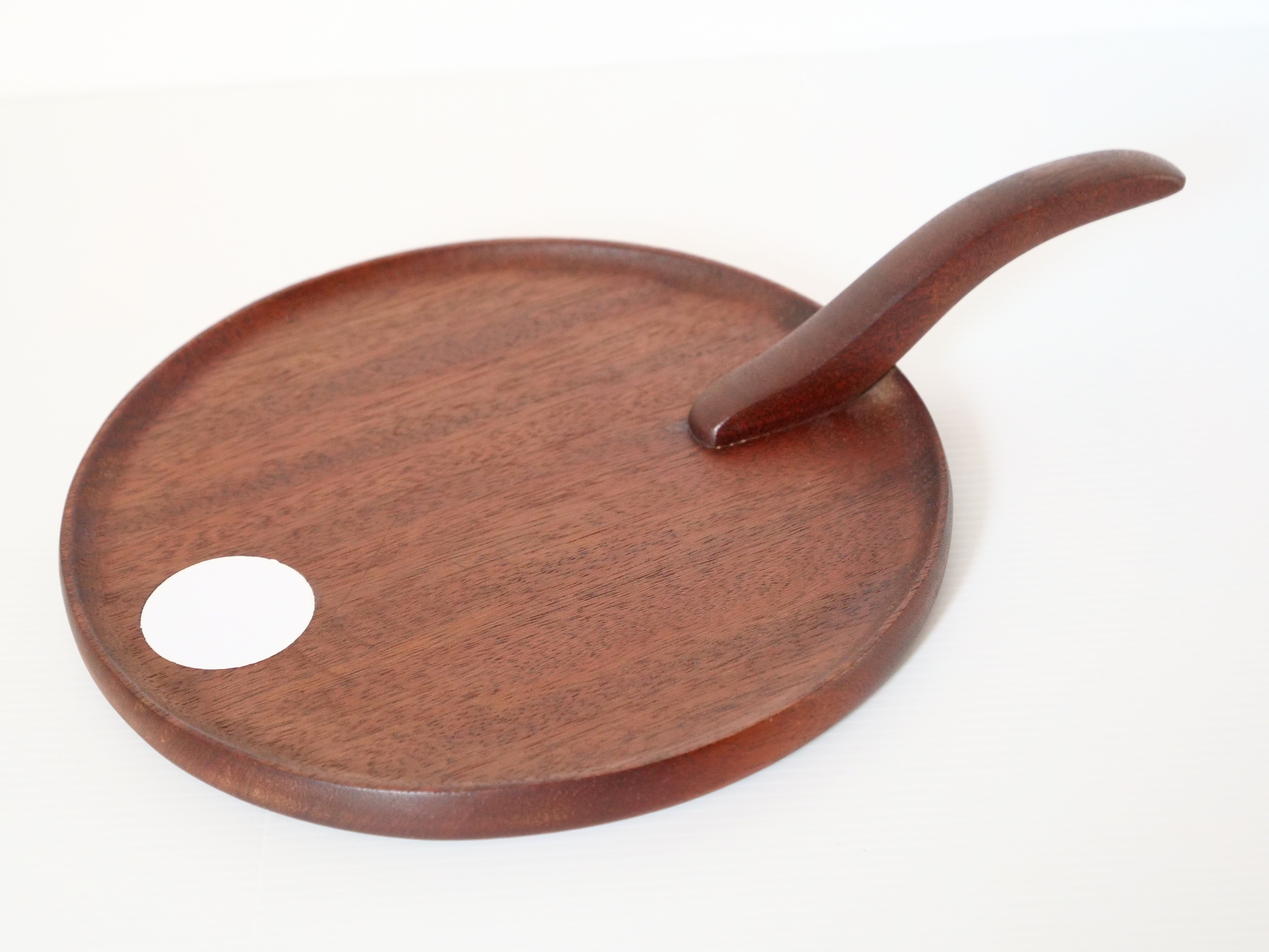 Teak cheese platter