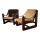 Vintage Lounge Armchair Chair Mid Century 80s Czechoslovakia